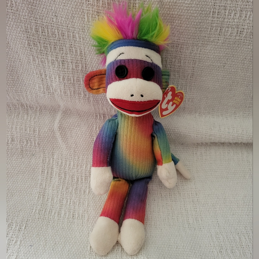 Rainbow Sock Monkey